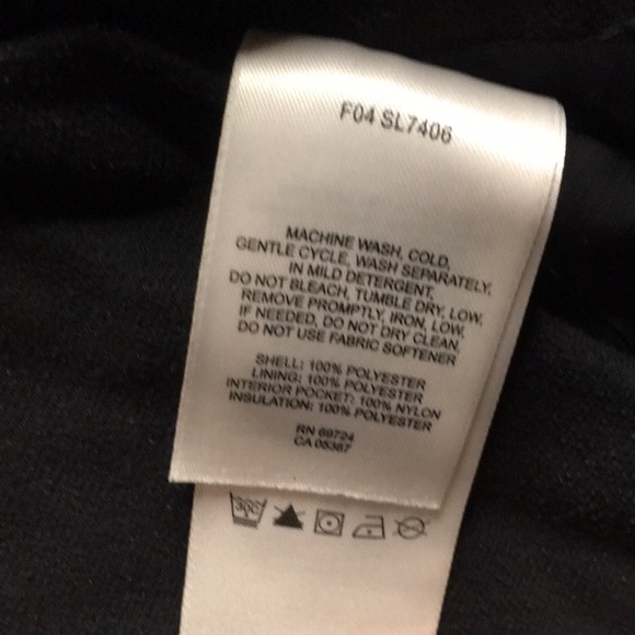 Columbia Titanium M Black Coat GUC - Picture 5 of 11